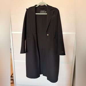 TAHARI Black Coat in XS